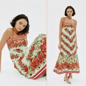 ALEMAIS |  AMELIE DAY DRESS EXCLUSIVE Red Rose Print